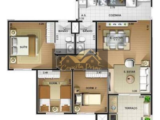 Apartamento para Venda em Taboão da Serra - 2